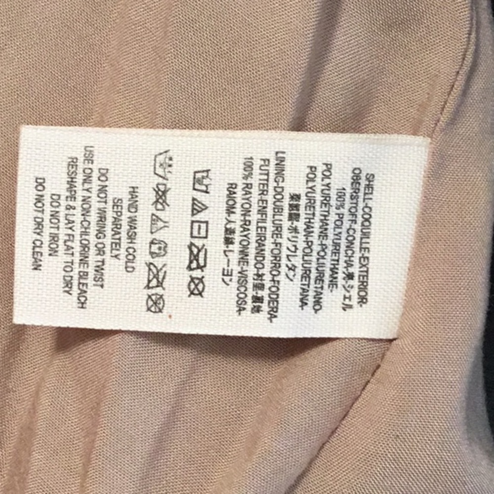 Free People Vegan Leather Skirt Sz 6 NEW - Picture 6 of 7